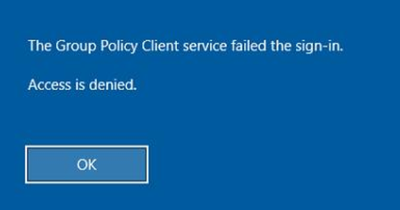 WVD Error